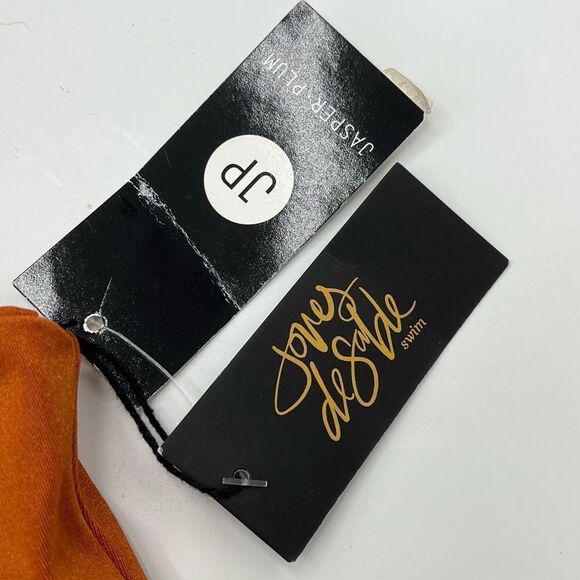 Joues De Sable Dominique Bikini Top Sz L Brown Sugar Swimwear - Picture 3 of 10